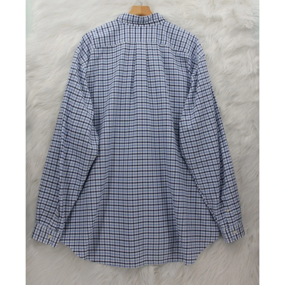 Polo Ralph Lauren Men's 3XLT Classic Fit Long Sleeve Button Up Shirt Cotton Pony